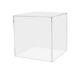 18 Square Clear Acrylic Retail Display Box Product Riser or Dust Cover