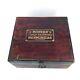1900 Antique Wood Tiered Extend M. Hohner Harmonica Advertising Display Case Box