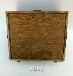 1900 Antique Wood Tiered Extend M. Hohner Harmonica Advertising Display Case Box