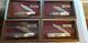 1979 Case XX 5143, Founders Stag Knife Set Of 4, In Display Boxes #cg361