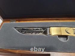 1982 Gerber USA American Bald Eagle Bicentennial Commemorative Knife Display Box