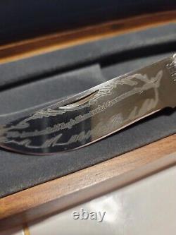 1982 Gerber USA American Bald Eagle Bicentennial Commemorative Knife Display Box