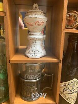 1986 Coca-Cola 100th Centennial Celebration Display Case & Items WithBox