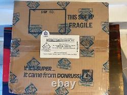 1986 Donruss Bbce Wrapped Factory Sealed Display Case=8 Wax Boxes+144 Packs A. S