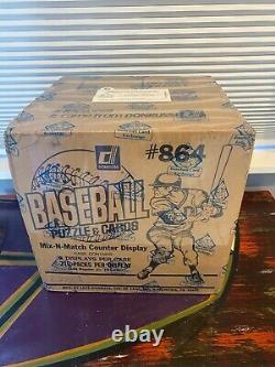 1986 Donruss Bbce Wrapped Factory Sealed Display Case=8 Wax Boxes+144 Packs A. S