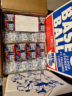 1986 Fleer Baseball Display Case 576 Sealed packs owned since 1987