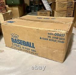 1986 Fleer Baseball Display Case 576 Sealed packs owned since 1987