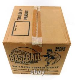 1987 Donruss Baseball Counter Display Case Sealed