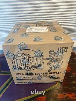 1987 Donruss Bbce Wrap Factory Sealed Display Case=8 Wax Box+144 All Star Packs