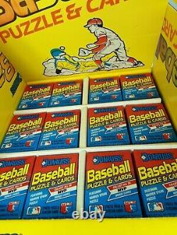 1989 DONRUSS Counter DISPLAY BOX CASE 216 WAX PACKS KEN GRIFFEY JR NEW