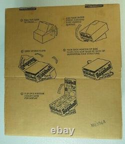 1989 DONRUSS Counter DISPLAY BOX CASE 216 WAX PACKS KEN GRIFFEY JR NEW