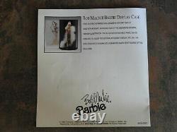 1990 GOLD BARBIE, Bob Mackie, First In Series withDisplay Case and Original Box