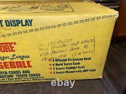 1990 Score Baseball Factory Sealed Display Case 8 Boxes/36 Packs