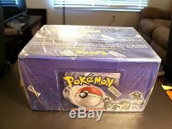 1999 Pokemon Base Set Sealed 8 Deck Starter Set Case Display Box WOTC Vintage