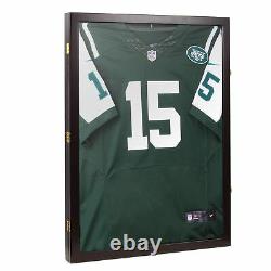 2 Pack Jersey XL Display Cases for Football Baseball Basketball Cloth Shadow Box