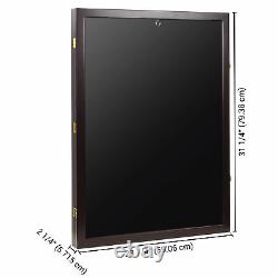 2 Pack Jersey XL Display Cases for Football Baseball Basketball Cloth Shadow Box