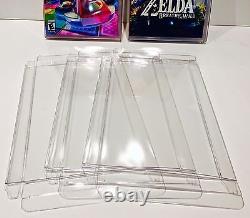 200 Box Protectors for NINTENDO SWITCH Video Games Custom Display Cases Sleeve