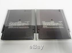 200 NES Cartridge Protectors Clear Video Game Display Cases Nintendo Cart Boxes