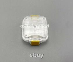 200 PCS Acrylic Jewelry Storage Box Dental Hinged Display Membrane Denture Cases