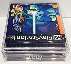 200 Protectors for PLAYSTATION 1 PS1 Video Games Custom Clear Display Cases Box