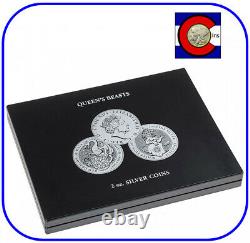 2016-2021 Great Britain Queen's Beast Set Display Case/Box for 11 Silver Coins