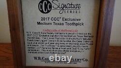 2017 Case CCC Signature Series Crimson 620094 SS Medium Toothpick in Display Box