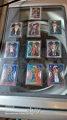 2021 Panini Prizm NBA Cello Packs LOT OF 12! FULL BOX WITH DISPLAY CASE