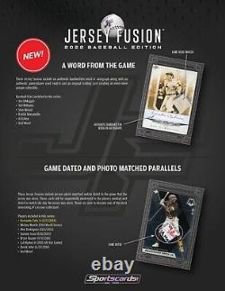 2022 Jersey Fusion Baseball Edition Case (8) Displays/80 Boxes