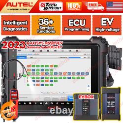 2023 Autel MaxiSys MS909EV Intelligent EV Diagnostic Scan Tool J2534 Programming