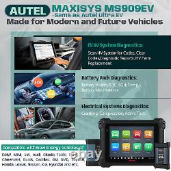 2023 Autel Maxisys MS909 EV Intelligent Diagnostic Scan VCI Programming & EV BOX