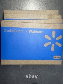 2026 National Walmart Exclusive Graded Guard /2000 LOT OF 4