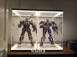 21.5 Acrylic Display Case Light box For Hot toys 1/6 Gumdam 1/60 PG Figure