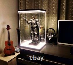 21.5 Acrylic Display Case Light box For Hot toys 1/6 Gumdam 1/60 PG Figure