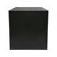 24 High Black Knockdown Bases Pedestal Base Box Cube Display Fixture Retail