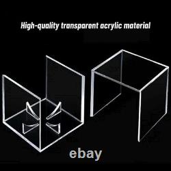 24 Pack Baseball Display Case UV Protected Acrylic Boxes