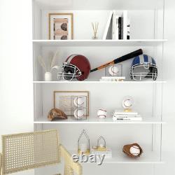 24 Pack Baseball Display Case, UV Protected Acrylic Boxes for Display, Clear Disp