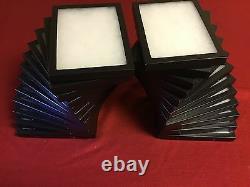 24 Pack of 6 x 8 x 3/4 Riker Display Cases Box for Collectibles Jewelry & More