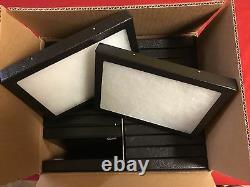24 Pack of 6 x 8 x 3/4 Riker Display Cases Box for Collectibles Jewelry & More