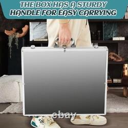 24x20 Trade Show Display Case Sports Card Portable Aluminum Showcase Table