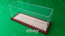 25L x 10W x 30H Table Top Clear Acrylic Display Case for Tall Model Ships
