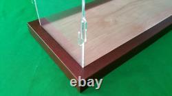 25L x 10W x 30H Table Top Clear Acrylic Display Case for Tall Model Ships
