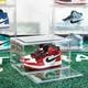 2x 4x 8x Magnetic Drop Side Shoe Box Storage Containers Sneaker Display Cases