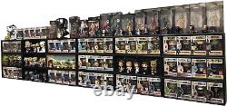 3 Single Row in Box Display Cases for 4 In. Funko Pop Collectible Toy Figures, B