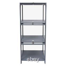 3-Tier Acrylic Display Case Figurines Toy Ornament Display Shelf