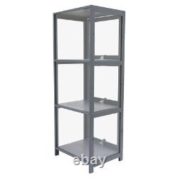 3-Tier Acrylic Display Case Figurines Toy Ornament Display Shelf