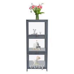 3-Tier Acrylic Display Case Figurines Toy Ornament Display Shelf