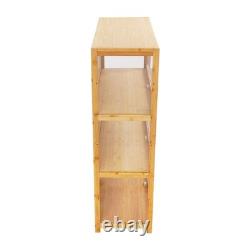 3 Tiers Display Cabinet Toys Display Shelf Case Large Capacity Storage Cabinet