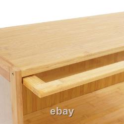 3 Tiers Display Cabinet Toys Display Shelf Case Large Capacity Storage Cabinet