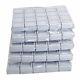 3 x 3 Cm White Top Glass Display Plastic box Storage for Gemstones 300 Pieces