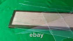 30 x 6 x 12 Acrylic Display Case Showcase for Large Scale Trains and Ships
